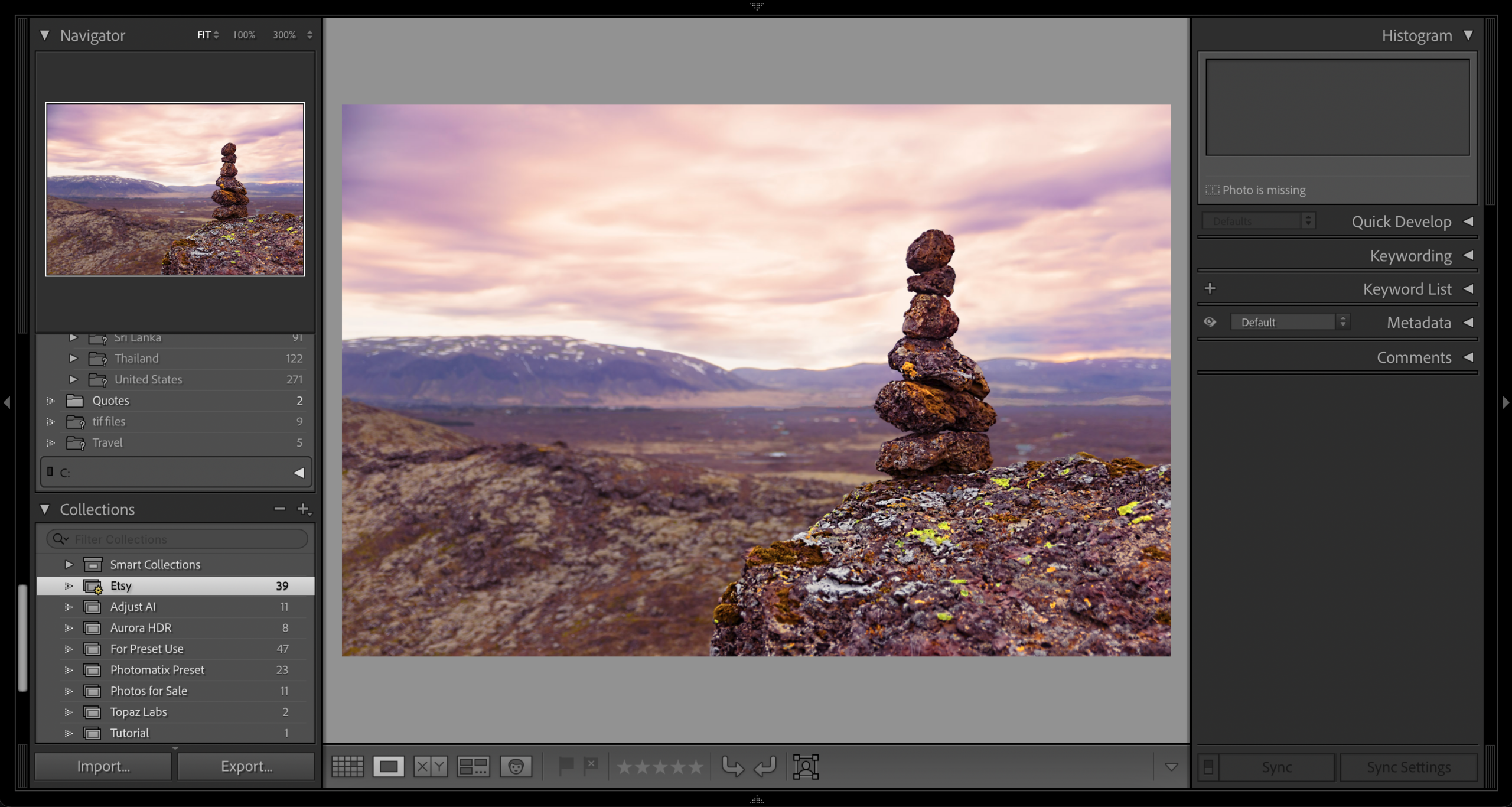 Can Lightroom Open and Edit RAW Files? Lightroom inferface